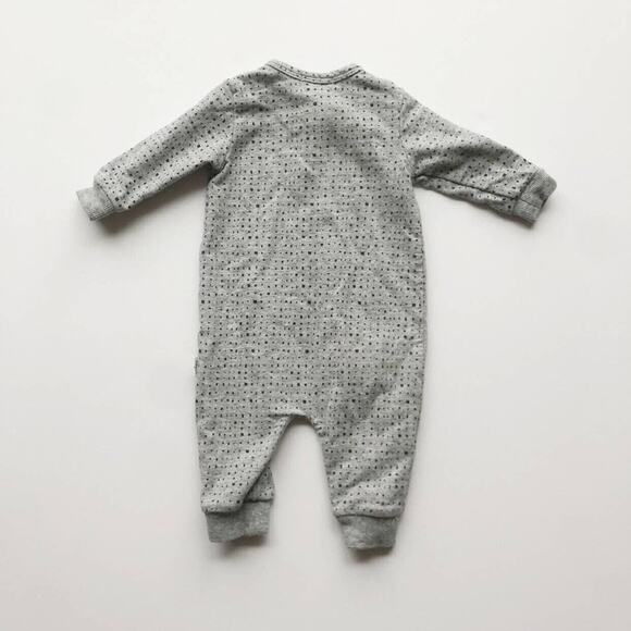 Miles Baby Square Print Romper - Picture 5 of 6